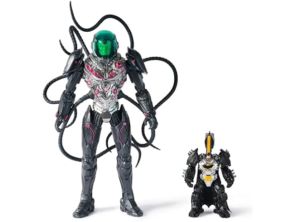 DC Comics Metal Force Brainiac vs Batman Figure Pack