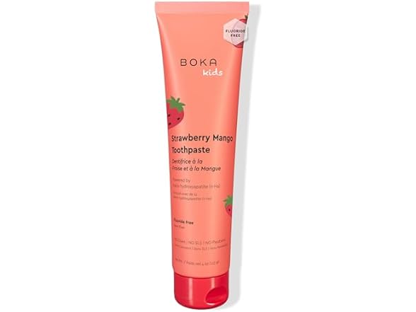 Boka Nano Toothpaste Strawberry 4oz