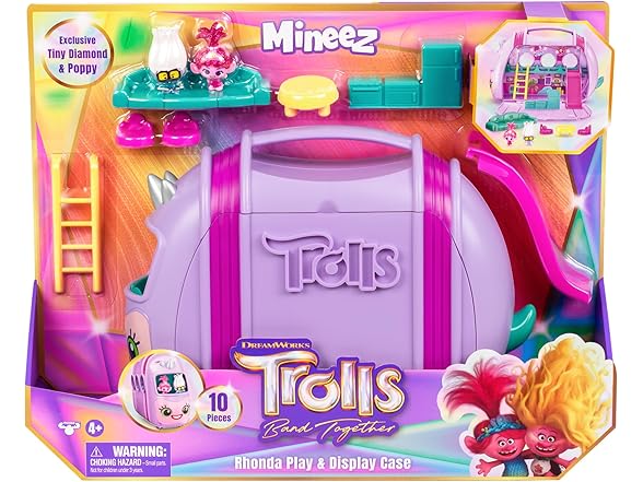 DREAMWORKS TROLLS Band Together Mineez 10 pc