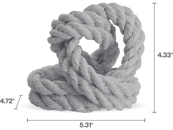 Elements Decorative White Braided Rope K