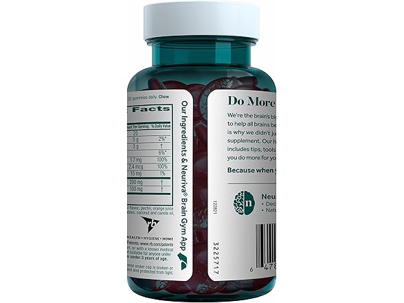 NEURIVA Plus Brain Gummies 50ct