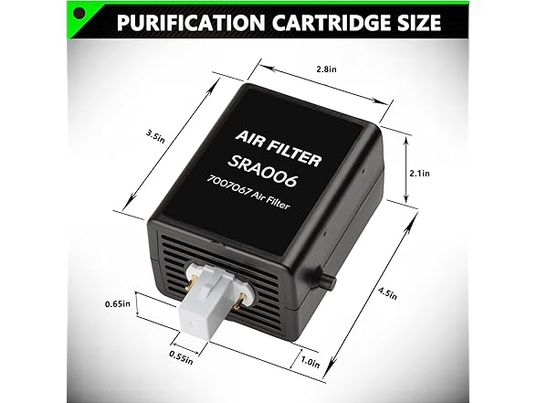 Refrigerator Air Purification Cartridge