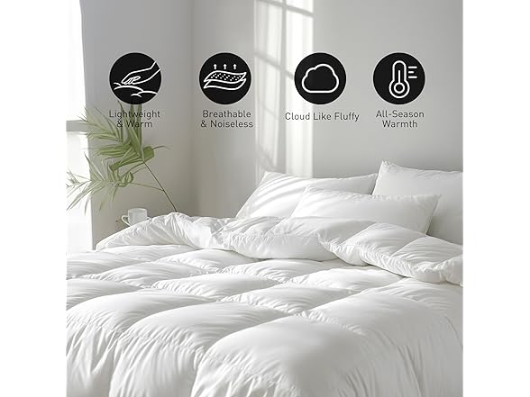 Beautyrest Feather Down Comforter King