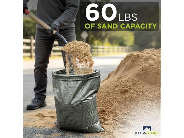 Heavy Duty Sand Bags, Pack of 24 (multicolor)