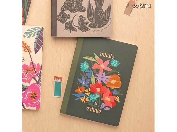 Karma Lined Notebook Journaling