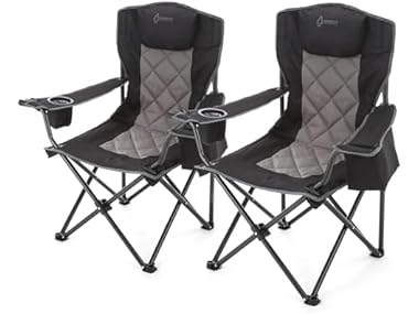 $59.99, Was $109.99, 45% Off! ARROWHEAD OUTDOOR 2-Pack Camping Quad Chair dealfomo