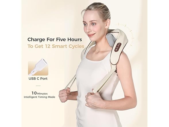 KppeX Cordless Neck Massager