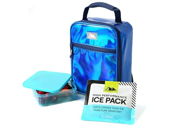 Arctic Zone Arctic Zone Chrome Lunch Box Combo with 21