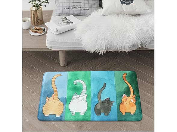 Indoor Funny Cat Doormat