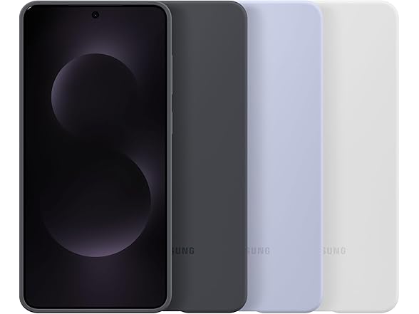 SAMSUNG Galaxy S25 Edge Silicone Phone Case Black