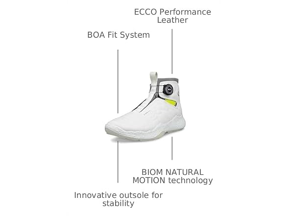 ECCO Men's Biom Hybrid 5 BOA High Top Waterproof