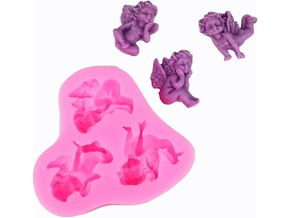 FEIYU BUY 3D Angel Baby Shape Fairy Mold
