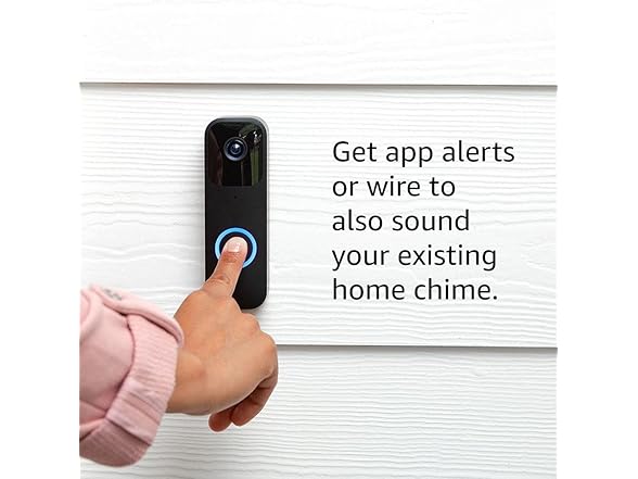Blink BLINKDRBELL-BLK Blink Video Doorbell