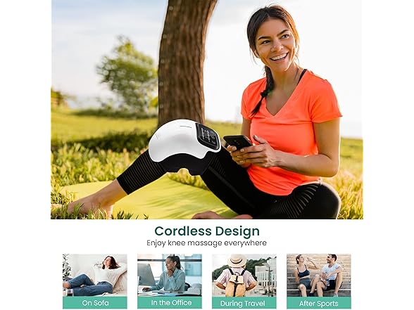 Snailax Cordless Knee Massager