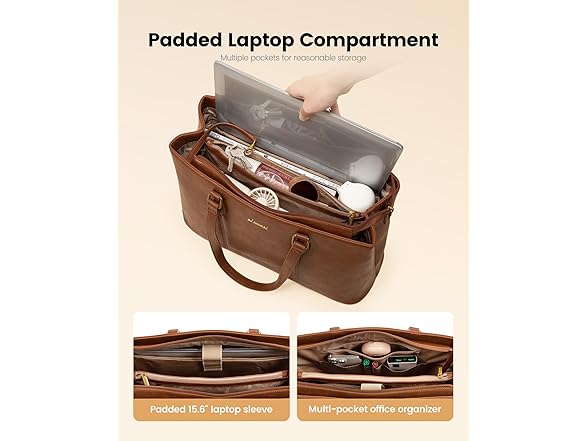 LOVEVOOK Laptop Tote Bag 2