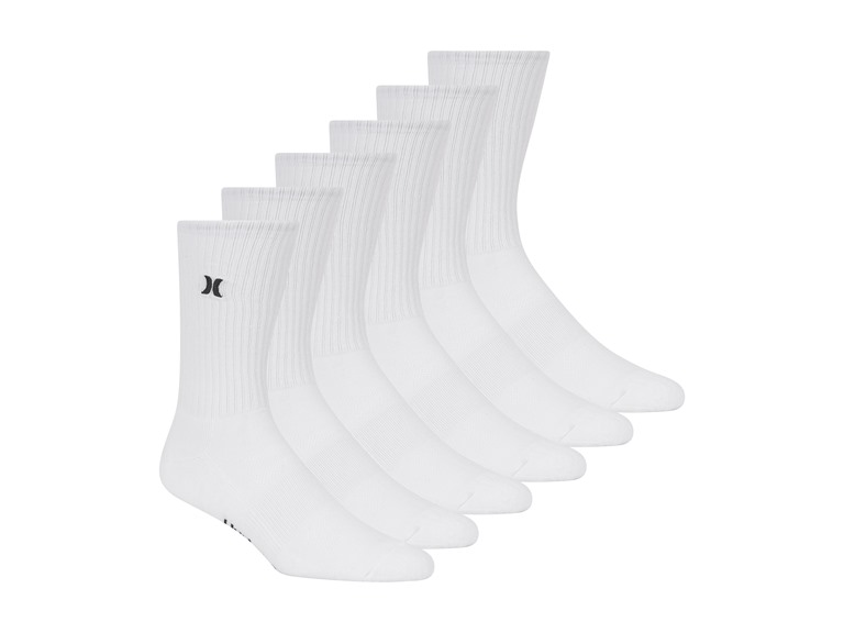 Hurley Men's 12-Pairs Crew Socks