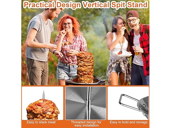 TAOTOP Al Pastor Skewer for Grill