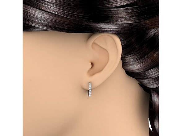 FINEROCK 0.5 Carat (ctw) Round White Natural 