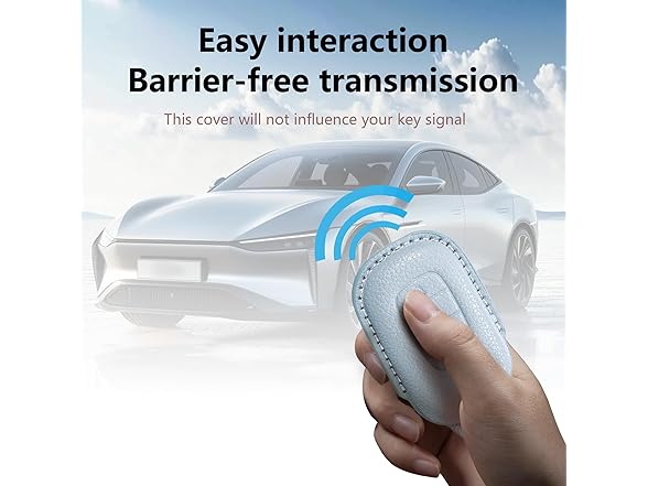 Riasot Riasot Leather Key Fob Cover Honda