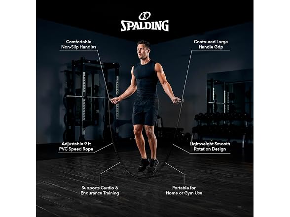 Spalding - Large Handle Speed Jump Rope