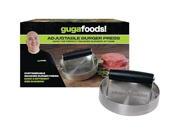 Guga Foods- Adjustable Burger Press