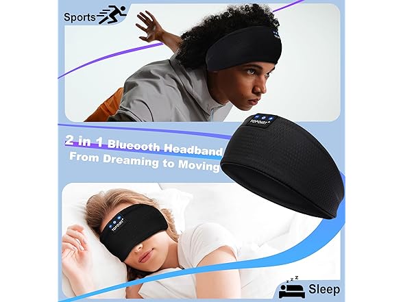 TOPOINT BT5.4 Sleep Headband Earphones