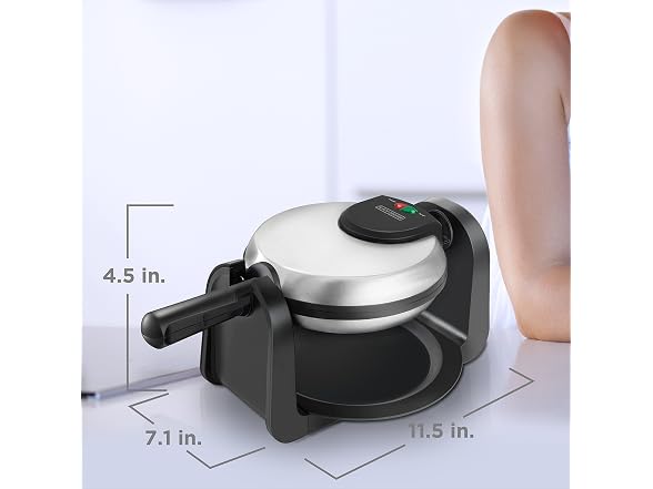 BLACK+DECKER Flip Waffle Maker
