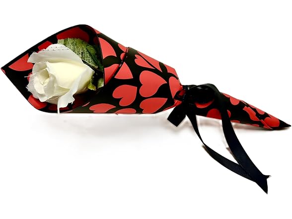 LUV Ribbons Red Dreamy Hearts Floral Wrap Waterproof - Gallery 3