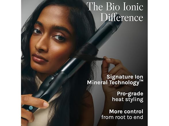 Bio Ionic Long Barrel Styler 1 Inch Curling Iron