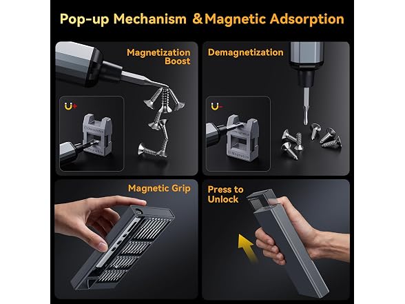 Ruanuo 68-in-1 Mini Electric Screwdriver