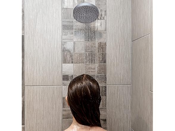 6" Round High Pressure Rain Shower Head