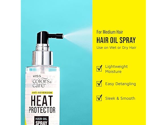 KISS Colors & Care Anti-Reversion Heat Protector