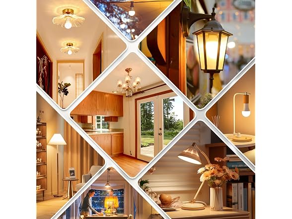 Kondras B0CKVCFDZZ 12-Pack A19 LED Light Bulb
