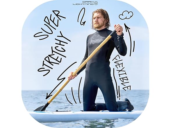 Men Small Black Wet Suit