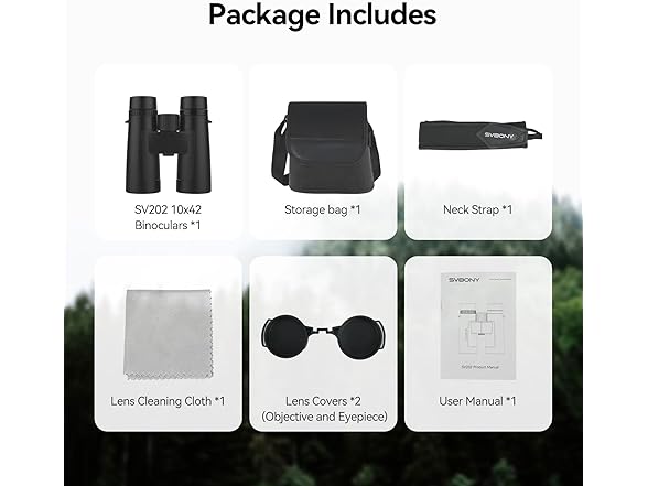 SVBONY SV202 10x42 ED Binocular