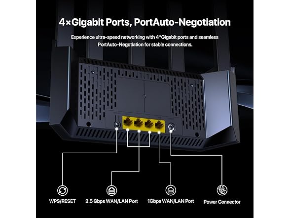 Tenda BE5100 Dual Band Wi-Fi 7 Router