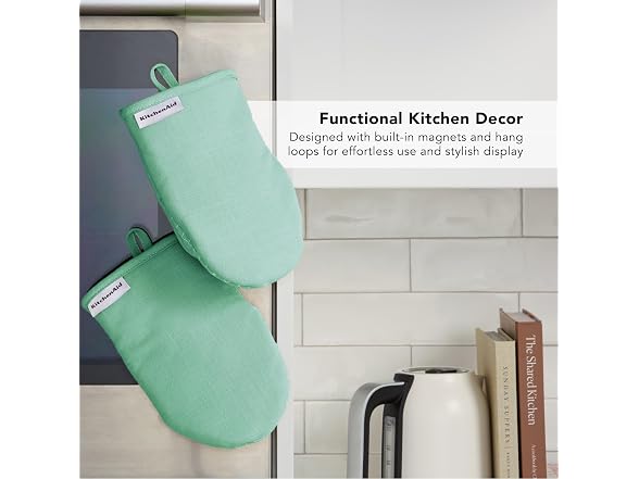 KitchenAid Gridlines Mini Oven Mitts 2pk