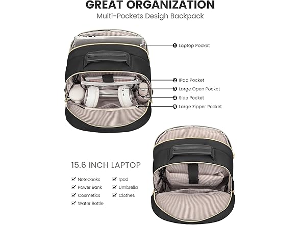 LOVEVOOK Laptop Backpack
