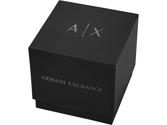 Armani Exchange Men's Stainless Steel Black Watch