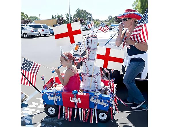 WEITBF England Flags 8x12" Mini 12pc