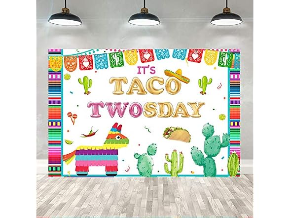 Ticuenicoa 5×3ft Fiesta Taco Twosday