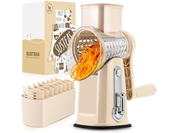 Rotary Cheese & Vegetable Grater Slicer