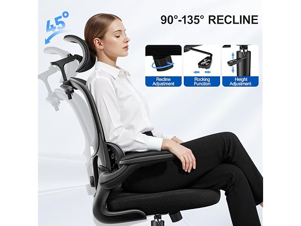 ALLGOD W0893 AG2504H Ergonomic Office Chair (Open Box)