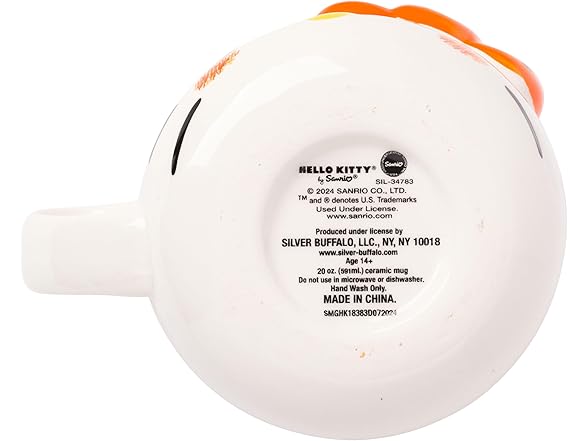 Silver Buffalo Silver Buffalo Sanrio Hello Kitty Halloween O