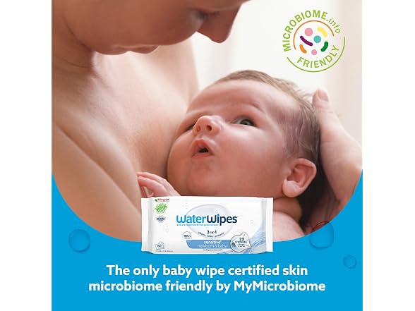 WaterWipes Newborn Baby Wipes 720 Count 12 Packs