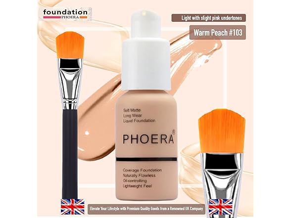 Glamza Phoera Foundation Set