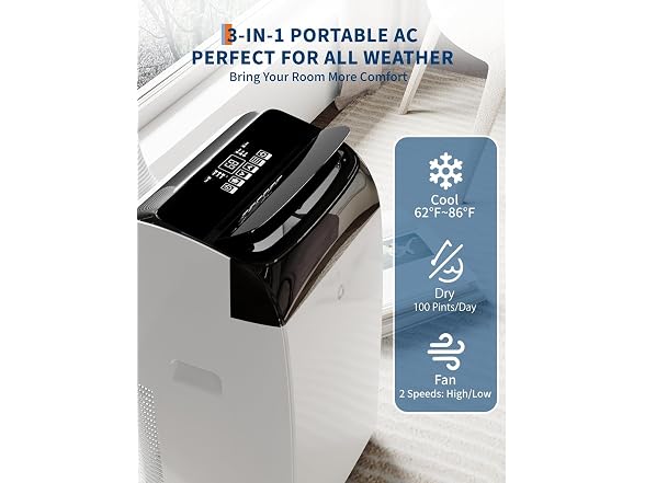 KYBOLT Portable Air Conditioner 14000 BTU