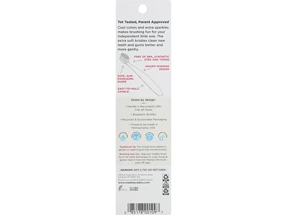 RADIUS Extra Soft Totz Toothbrush, 1 EA