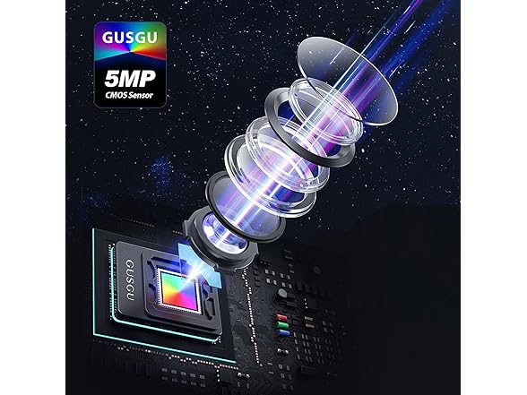 GUSGU W0737 G910 2K Quad HD Webcam for PC