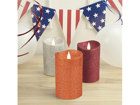 Softflame Softflame Real Wax Flameless LED Candles with Rem